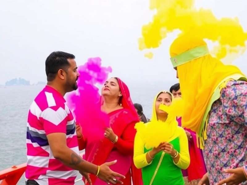 Ginger Voyage Elite Holi Event